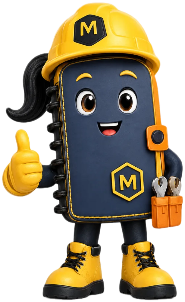 Martine, la mascotte Arti·App, pouce levé