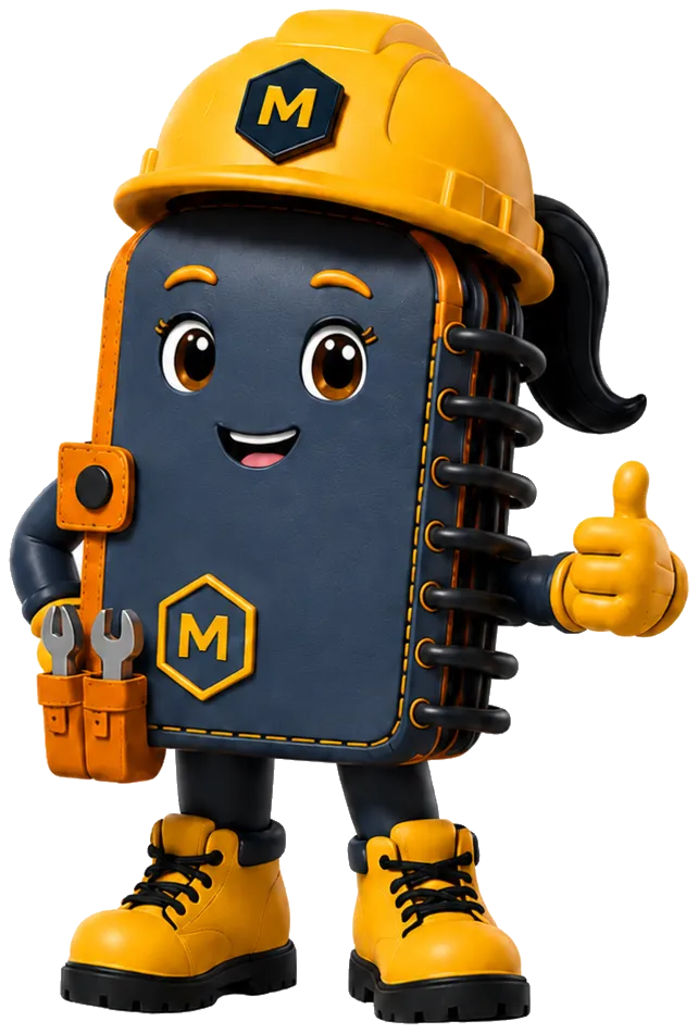 Martine, la mascotte Arti·App, pouce levé
